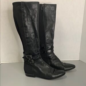 White House Black Market Black Boots size 7